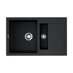 Кухонная мойка OMOIKIRI - SAKAIME 78 2 BL TETOGRANIT черный 4993114
