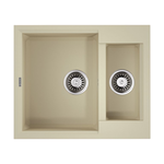 Кухонная мойка OMOIKIRI - SAKAIME 60 2 BE TETOGRANIT ваниль 4993909
