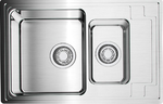 Кухонная мойка OMOIKIRI - MIZU 78 2 IN сталь 4973731