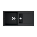 Кухонная мойка OMOIKIRI - SAKAIME 86 2 BL TETOGRANIT черный 4993117