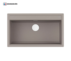 Кухонная мойка OMOIKIRI - KITAGAWA 86 LB GR ARTCERAMIC LENINGRAD GREY 4993796