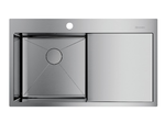 Кухонная мойка OMOIKIRI - AKISAME 86 L IN сталь 4993760