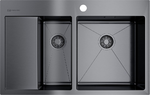 Кухонная мойка OMOIKIRI - AKISAME 78 2 R GM сталь 4973102