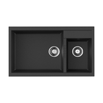 Кухонная мойка OMOIKIRI - TEDORI 86 2 LB BL TETOGRANIT черный 4993932