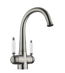 Кухонный смеситель OMOIKIRI - OKINAWA 2 SI серебро 4994255