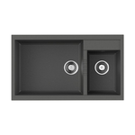 Кухонная мойка OMOIKIRI - TEDORI 86 2 LB PL TETOGRANIT платина 4993939