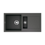 Кухонная мойка OMOIKIRI - SAKAIME 86 2 PL TETOGRANIT платина 4993203