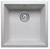 Кухонная мойка кварц TOLERO - R-128 серый металлик