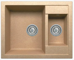Кухонная мойка кварц TOLERO - R-109 бежевый