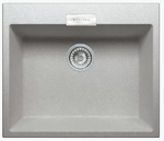 Кухонная мойка кварц TOLERO - TL-580 серый металик