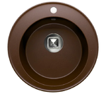 Кухонная мойка кварц TOLERO - R-108E коричневый