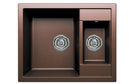 Кухонная мойка кварц TOLERO - R-109 коричневый