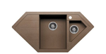 Кухонная мойка кварц TOLERO - R-114 темно бежевый