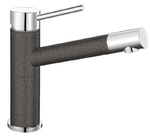 Кухонный смеситель BLANCO - ALTA Compact хром-антрацит (515323)