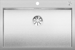 Кухонная мойка BLANCO - ZEROX 500-IF нерж сталь Dark Steel (526245)