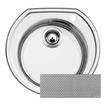 Кухонная мойка BLANCO - RONDOVAL нерж сталь декор (513314)