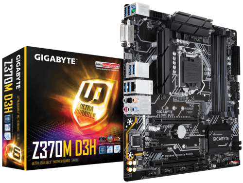 Материнская плата GIGABYTE - GA-Z370M-D3H