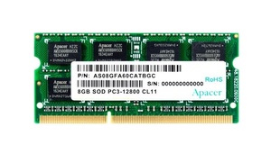 Оперативная память APACER - SO-DIMM 8Gb DDR3 PC12800/1600Mhz