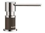 Кухонный дозатор BLANCO - LATO хром-темная скала (525817)