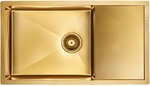 Кухонная мойка PAULMARK - Wing PM217844-BG Брашированное золото