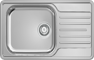 Кухонная мойка FRANKE - LNX 611-44 стоп вент. (101.0689.948)