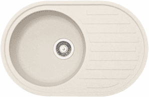 Кухонная мойка FRANKE - ROG 611 3.5" стоп-вент  ваниль (114.0296.605)