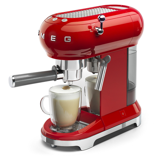 Кофемашина SMEG - ECF01RDEU (красная)