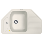 Кухонная мойка ZIGMUND-SHTAIN  - ECKIG-800,-индийская-ваниль-