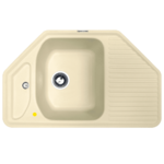 Кухонная мойка ZIGMUND-SHTAIN  - ECKIG-800,-молодое-шампанское-