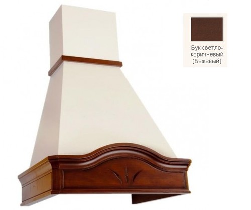 Вытяжка ELIKOR - Ампир 60П-650 бежевый/бук св. кор.