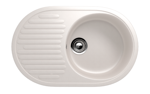 Кухонная мойка ECOSTONE - ES 16 331 белый