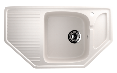 Кухонная мойка ECOSTONE - ES 24 331 белый