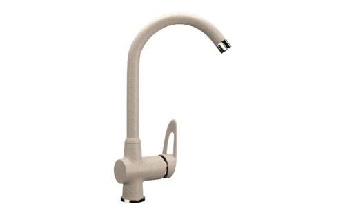 Кухонный смеситель ECOSTONE - 04 328 бежевый