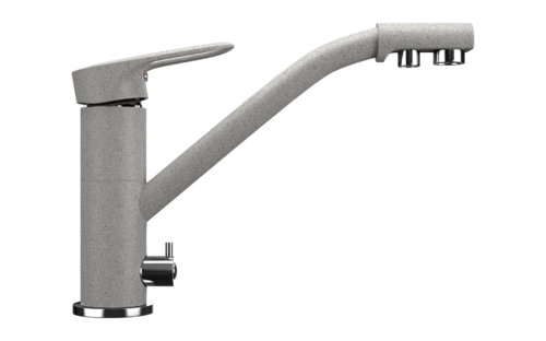 Кухонный смеситель ECOSTONE - 05 310 серый