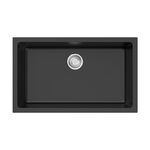 Кухонная мойка OMOIKIRI - OKINOSHIMA 76 U I BL NATCERAMIC черный 4997146