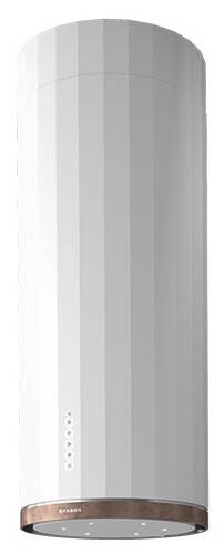 Вытяжка FABER - Corinthia Isola WH Matt/Tib. Silver A37