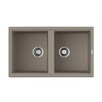 Кухонная мойка OMOIKIRI - TEDORI 86 2 SA TETOGRANIT бежевый 4993926