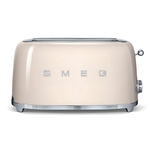 Тостер на 4 ломтика кремовый SMEG - TSF02CREU