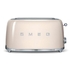 Тостер на 4 ломтика кремовый SMEG - TSF02CREU