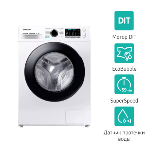 Стиральная машина Samsung - WW80AGAS26AELD