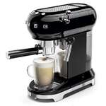 Кофемашина-эспрессо черная SMEG - ECF01BLEU