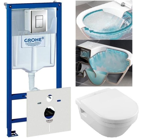 Инсталляция для унитаза - GROHE - 38750001