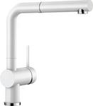 Кухонный смеситель BLANCO - LINUS-S КЕРАМИКА глянцевый белый (516710)