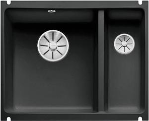 Кухонная мойка BLANCO - SUBLINE 350-150-U керамика черный (523747)