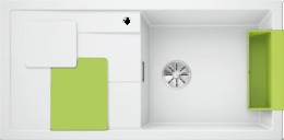Кухонная мойка BLANCO - SITY XL 6 S белый аксессуары киви (525063)