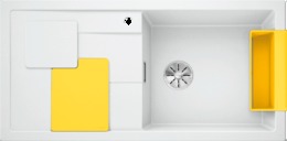 Кухонная мойка BLANCO - SITY XL 6 S белый аксессуары лимон (525055)
