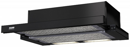 Вытяжка KRONA STELL - KAMILLA 600 BLACK 2 мотора