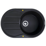 Кухонная мойка ZIGMUND-SHTAIN  - KREIS-OV-770-D,-черный-базальт-