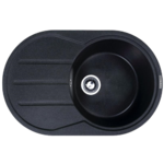 Кухонная мойка ZIGMUND-SHTAIN  - KREIS-OV-770-D,-темная-скала