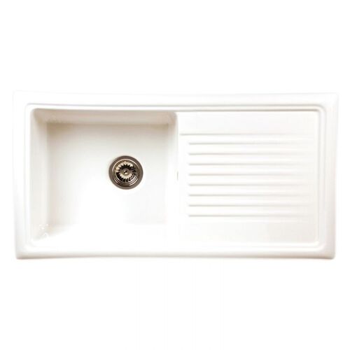 Кухонная мойка REGINOX - RL 304 CW white incl  waste